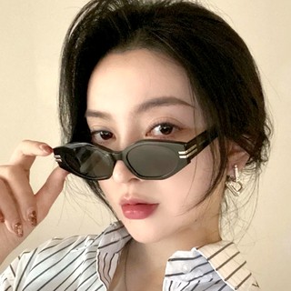 韓國最前線明星網紅同款流行復古男女款太陽眼鏡-Ghos