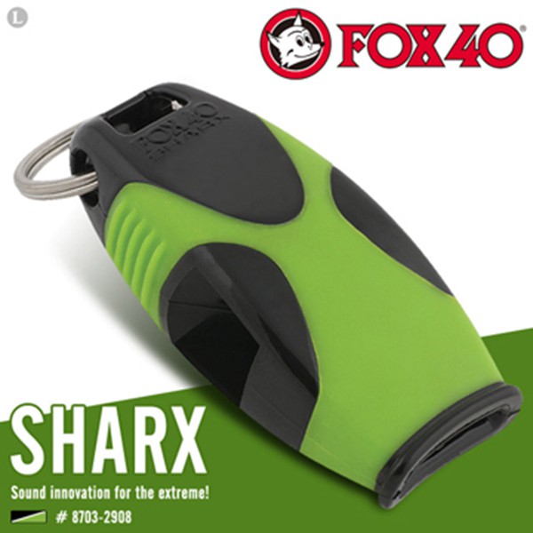 加拿大-【FOX 40】 SHARX 生命安全爆音哨/哨子(顏色綠色)