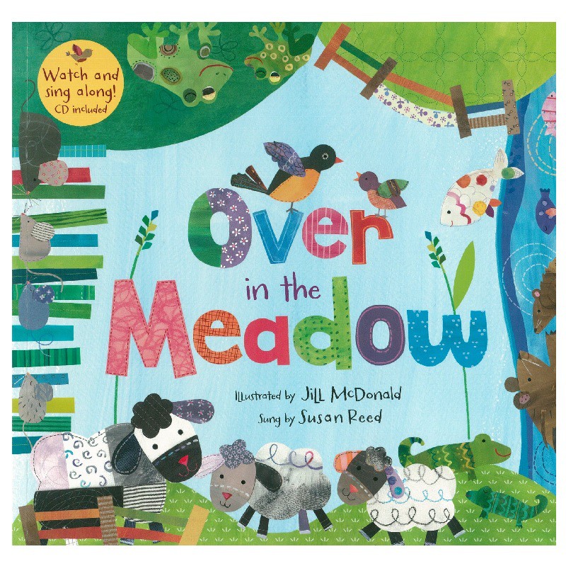 Watch and Sing Along: Over in the Meadow +CD英語故事有聲書