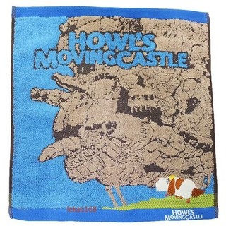 宮崎駿霍爾的移動城堡Totoro2017年純綿正方型毛巾組 [ 日本帶回現貨不用等 ]