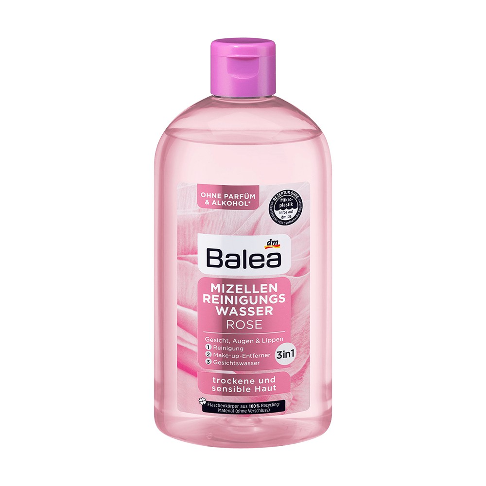 德國 Balea 芭樂雅 玫瑰乾性卸妝液 400ml / DM (DM9421)