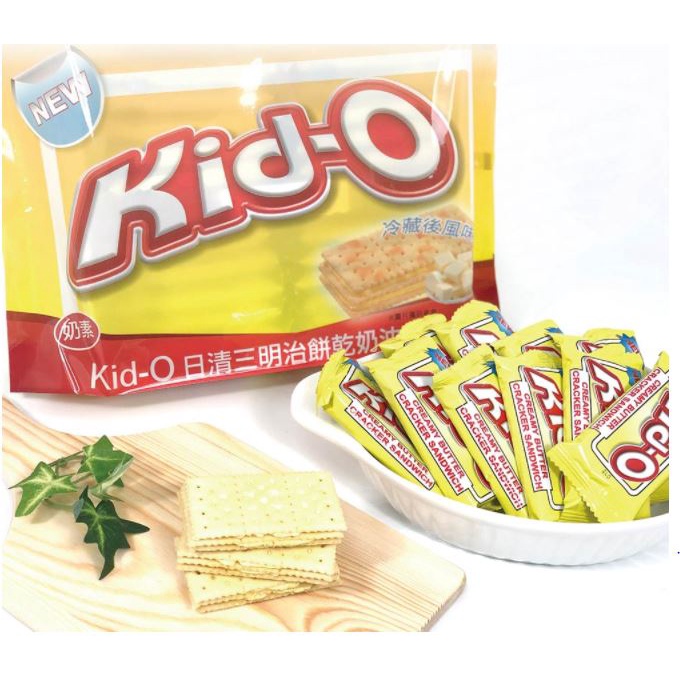 泰國 Kid-O 奶油 檸檬 巧克力 三明治 餅乾 奶油 340克