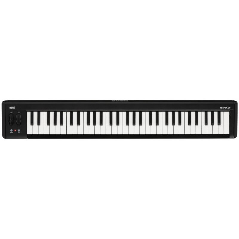 【傑夫樂器行】KORG microKEY2-61 61鍵 迷你MIDI控制鍵盤 USB介面 MIDI鍵盤控制器