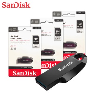 SANDISK Ultra Curve CZ550 32G 64G 128G USB 3.2 隨身碟 現貨 廠商直送