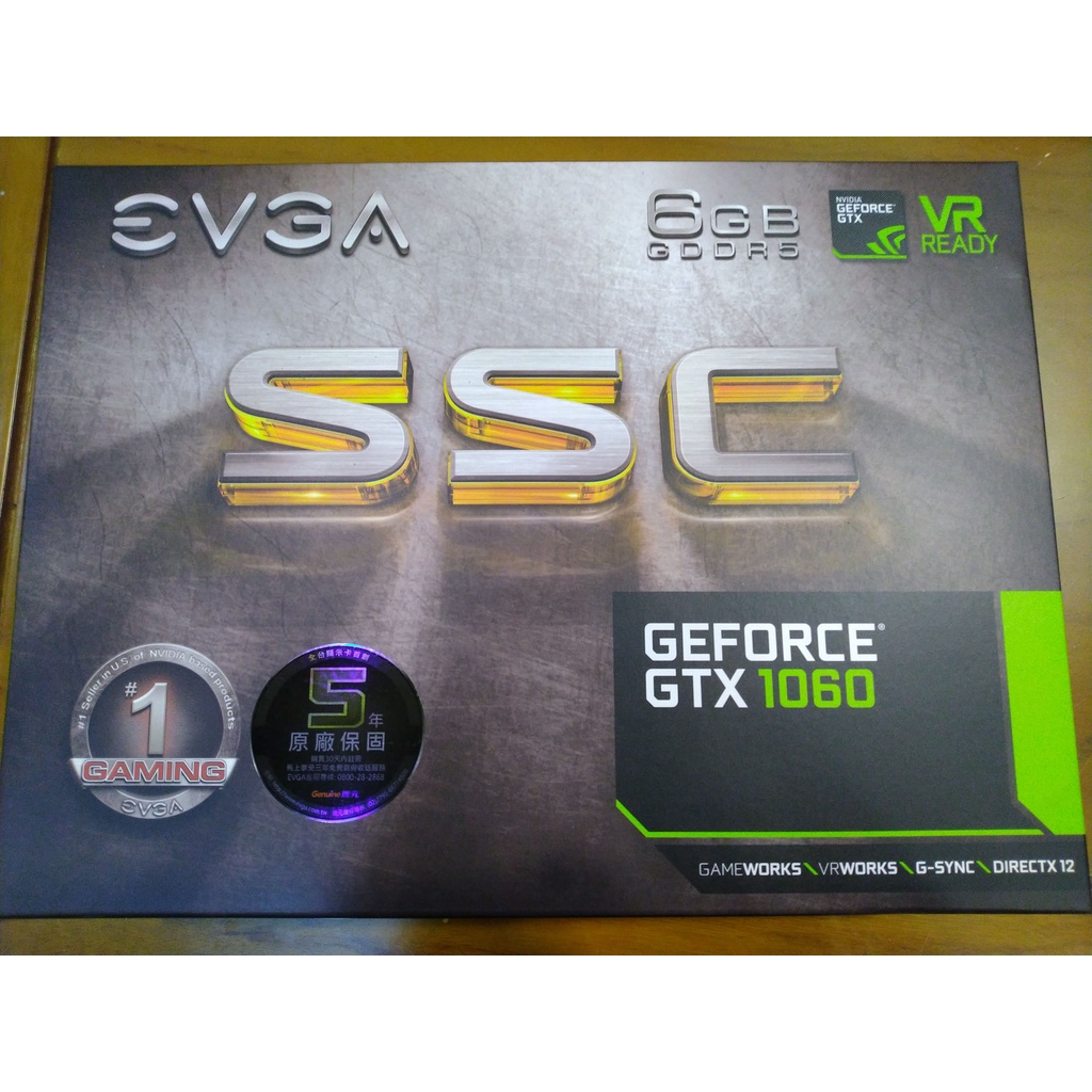 EVGA GTX 1060 6G SSC