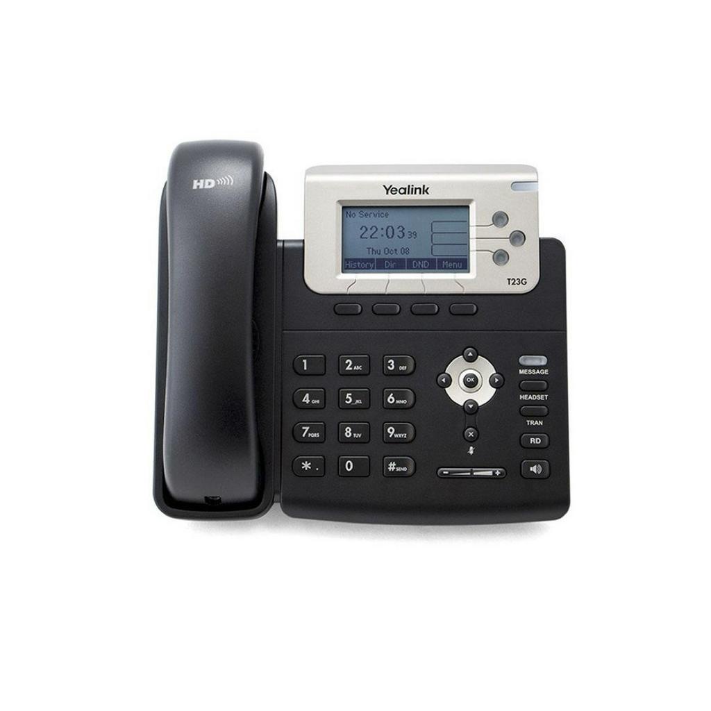 Yealink T23G Gigabit HD SIP網路電話機VoIP Phone IP PBX雲端總機電話 IP電話