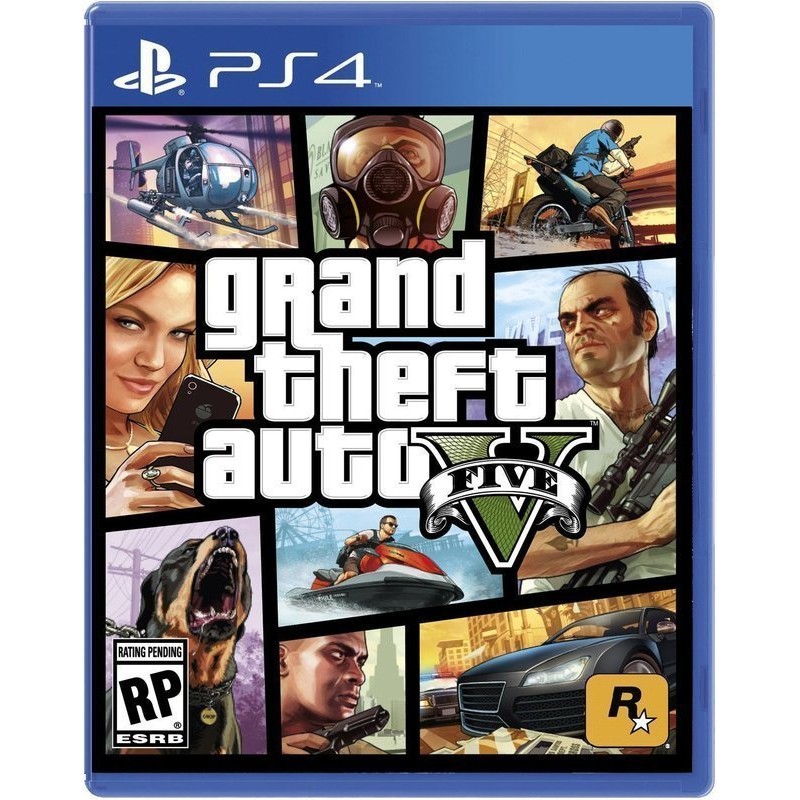 蘆洲-翔天 PS4 全新未拆 GTA5 俠盜獵車手5 中文版 grand theft auto V FIVE GTA