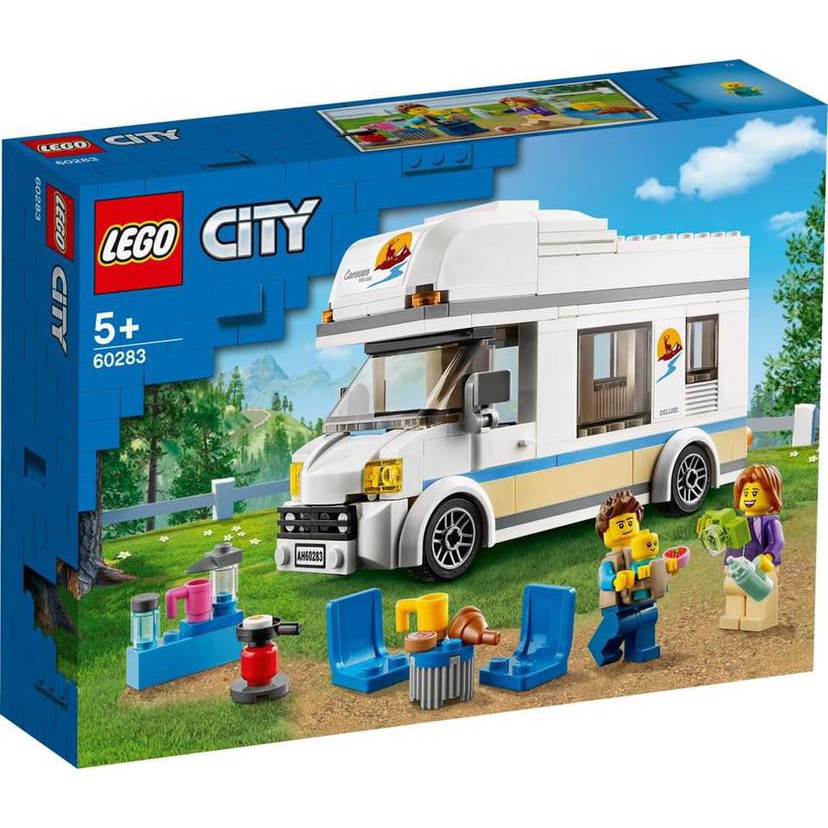 【周周GO】LEGO 60283 CITY系列 假期露營車 樂高