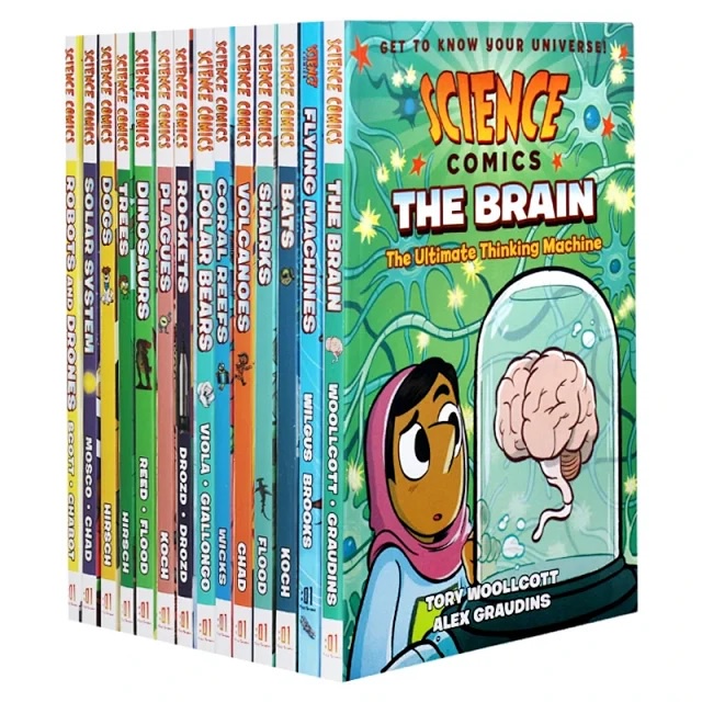 人気科学漫画 Science Comics 19冊 英語 洋書 安い買蔵 - promo-e.si