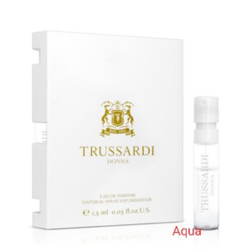 原裝針管香水💕💕 TRUSSARDI 楚沙迪 DONNA 女性淡香精 1.5ML原裝噴式針管 另有試香分享