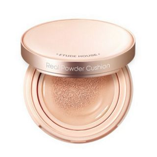 Etude house 即可拍 棉花糖柔妍氣墊蜜粉餅 real powder cushion spf50+ PA++++