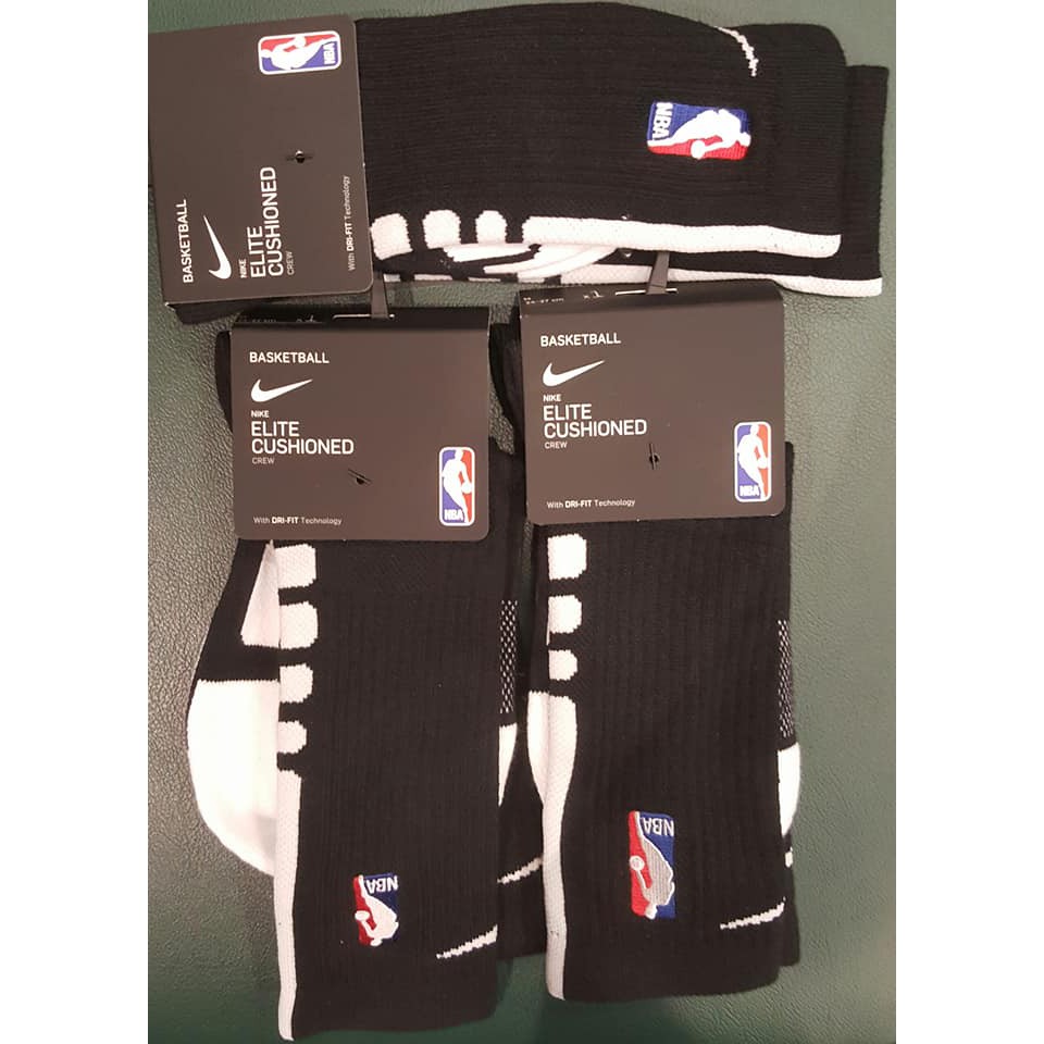 缺貨 2018 NIKE NBA ELITE QUICK CREW HIGH SOCKS 襪 黑 SX5867-010