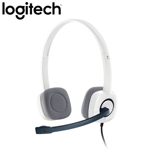 Logitech 羅技 H150 立體聲耳機麥克風 白