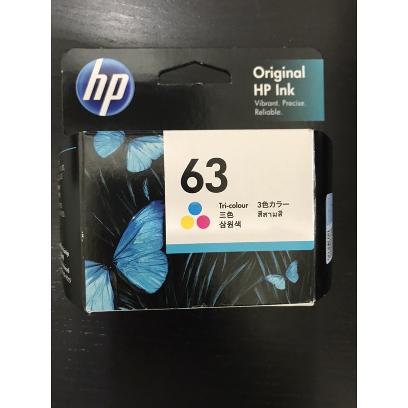 HP HP63XL 黑+ HP63 彩 HP原廠墨水匣（各一）