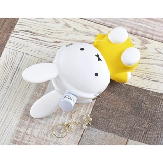 3D POCHI Coco馬日本代購~ 日本正版 Miffy 米飛兔 米菲兔 矽膠零錢包 矽膠零錢包 扣珠包 錢
