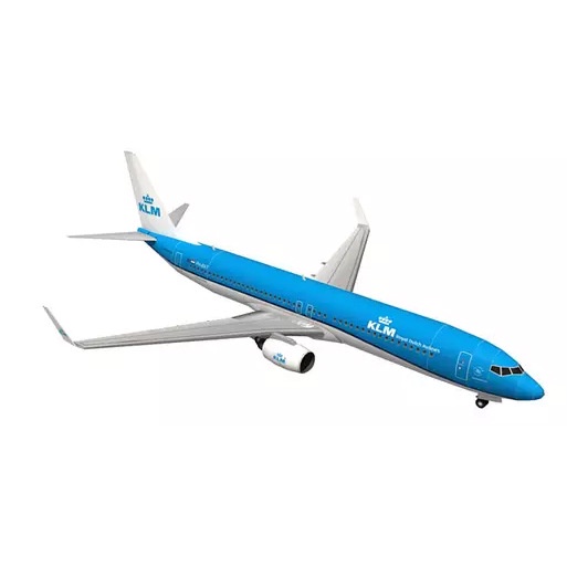 1 至 100 波音 737 飛機 KLM 紙模型 DIY 手工摺紙玩具飛機模型