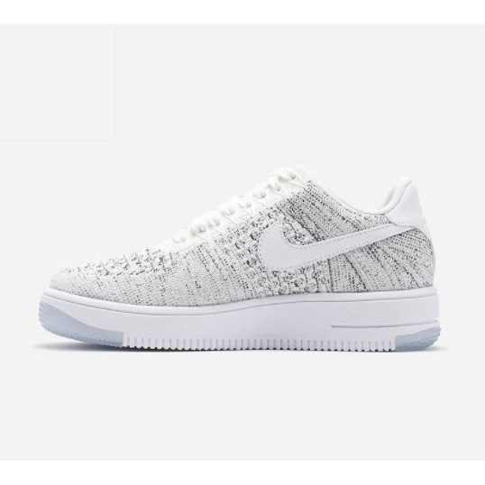 nike airforce 1 flyknit white