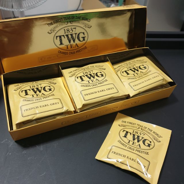 新加坡帶回 TWG French Earl Grey Tea 法式伯爵茶   10包以上免運