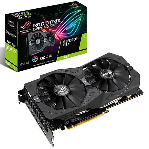 ASUS 華碩 ROG Strix GTX1650 O4G D5 GAMING 顯示卡