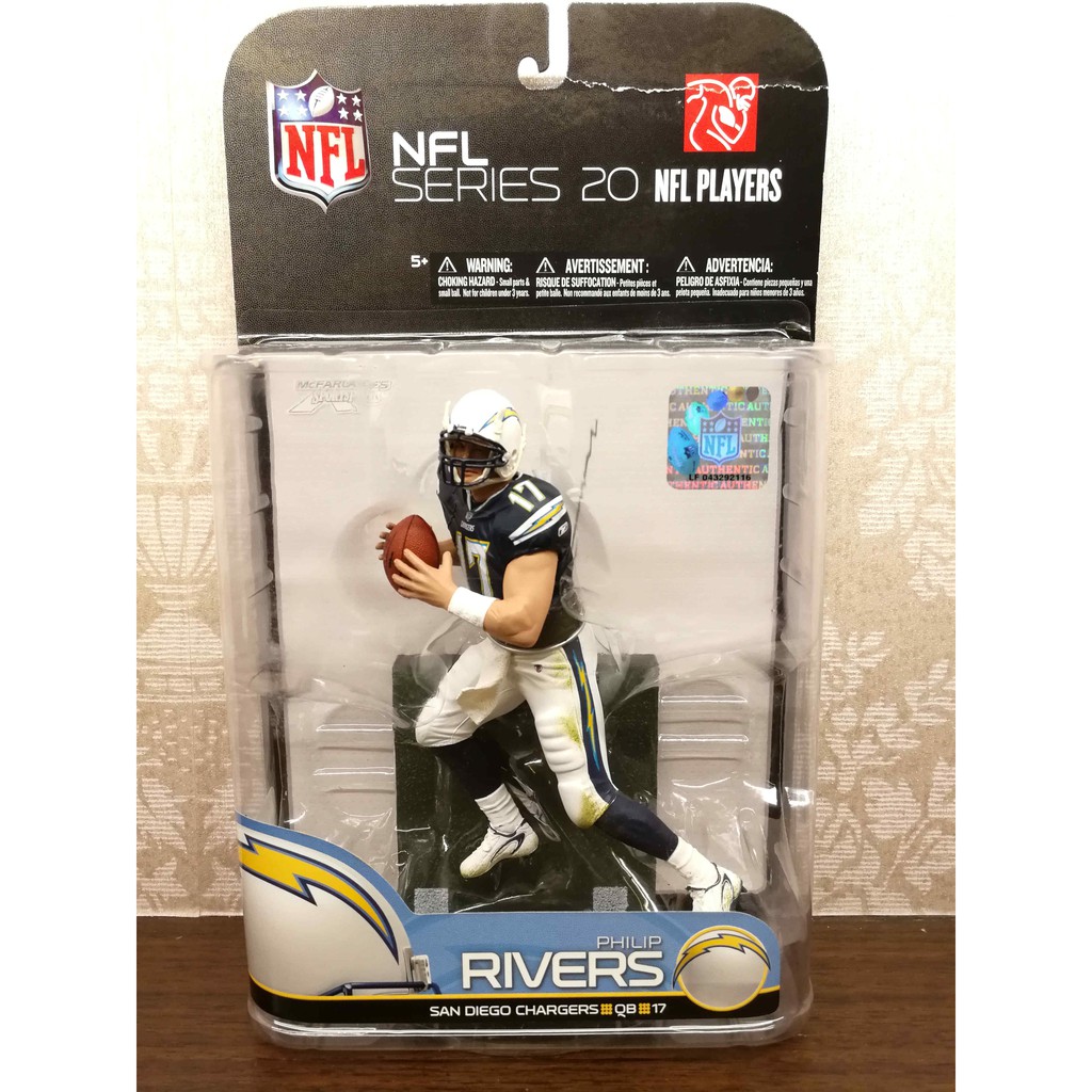 麥法蘭 NFL 20 代 Philip Rivers 深藍衣普版 (非 NBA MLB)