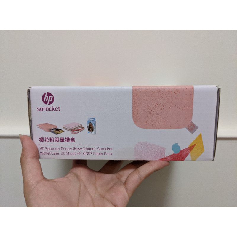 HP Sprocket 200 櫻花粉限定禮盒組