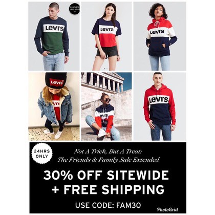 levi's friends and family sale