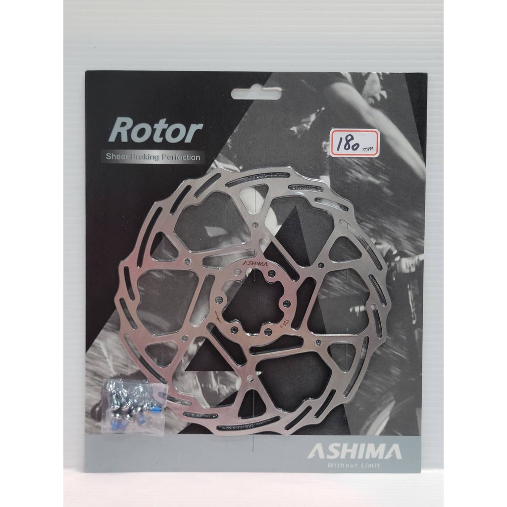 ASHIMA ROTOR ARO-19-180 高級不鏽鋼碟盤+6個螺絲 180mm 型號:2190-113