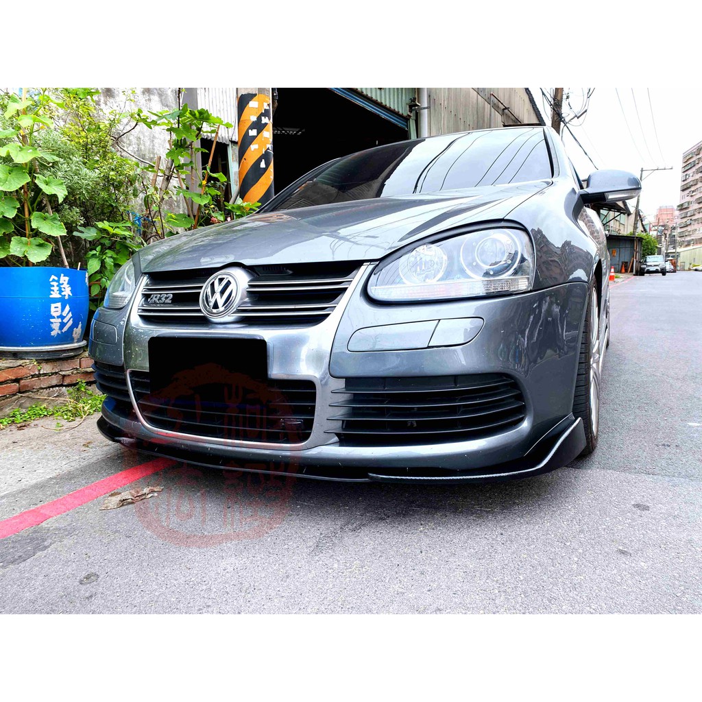 GOLF5 GTI R32 三片式 前下巴定風翼 類卡夢碳纖維樣式 蘆洲