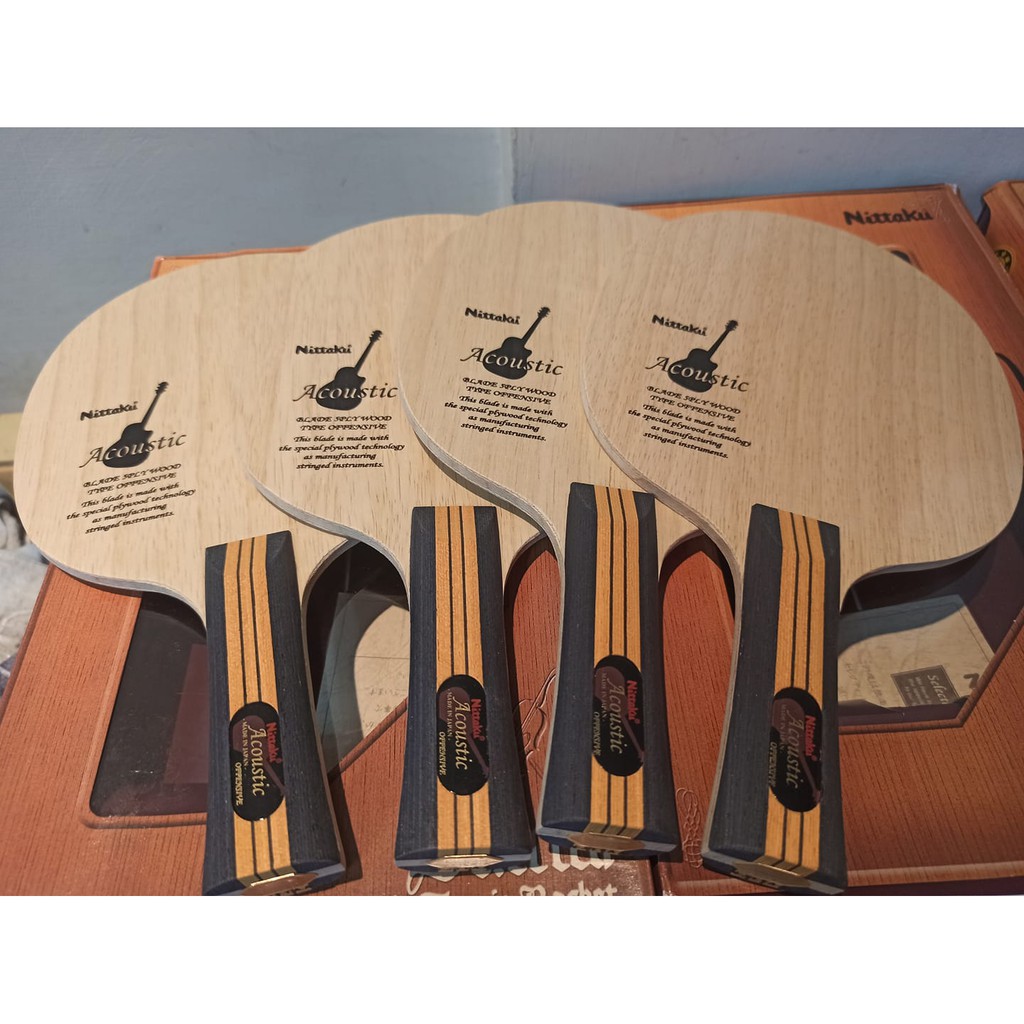 『良心桌球小舖』Nittaku Acoustic 木吉他(日本製造)