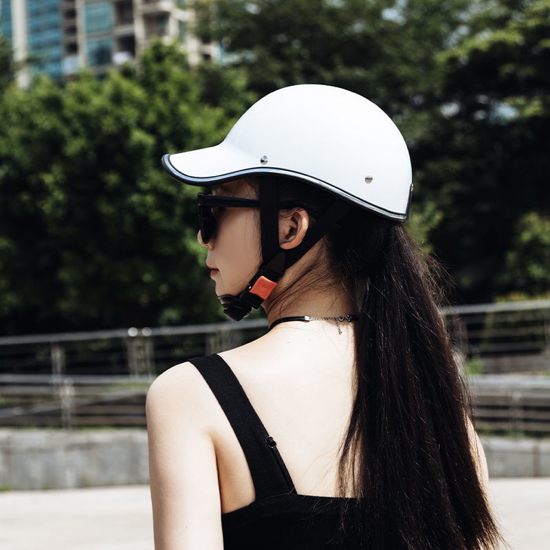 BSDDP夏季新款電動車男女輕便式防曬半盔四季通用電瓶車安全帽