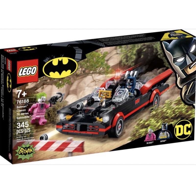 LEGO 76188 蝙蝠車 經典電視影集 蝙蝠俠 小丑