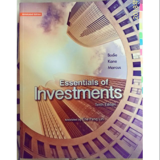 Essentials of Investments, Bodie, ISBN 9789863412663 投資學