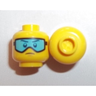 樂高 LEGO 滑雪人偶 頭 臉 （3626cpb2022）