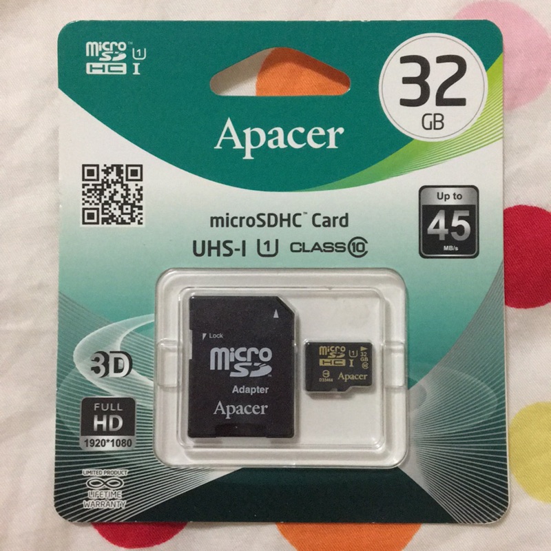 [Juliechen下標區］ Apacer宇瞻 32GB MicroS Class10記憶卡+五月天杯墊+鑰匙包2入