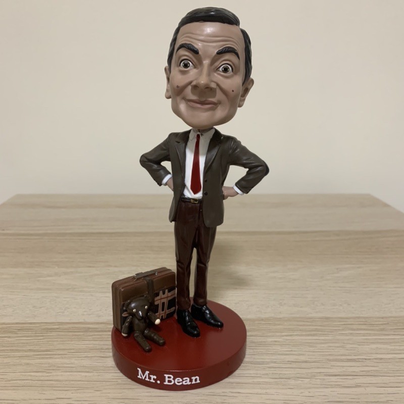 豆豆先生 痘痘先生 Mr.Bean 公仔 搖頭公仔 絕版 老物 稀有 二手 玩具