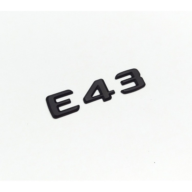 【JR 佳睿精品】19-up Benz E43 原廠型 消光黑 改裝 字體 字標 標誌 字標 後車廂字體 精品 W213