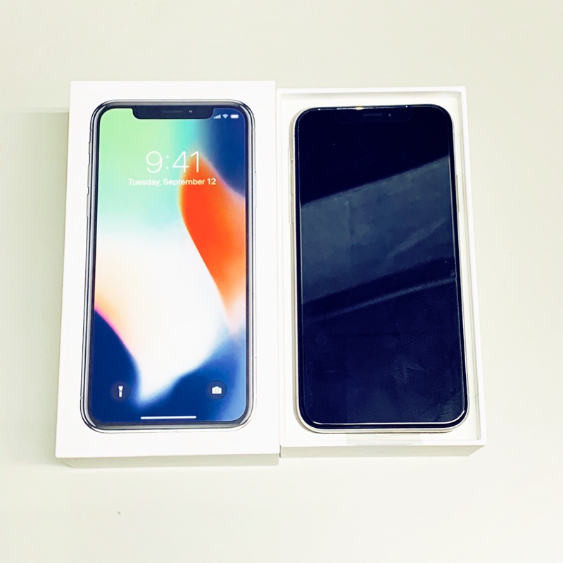 二手極新 Apple iPhone X 銀色 64G 少用 保內 快速出貨