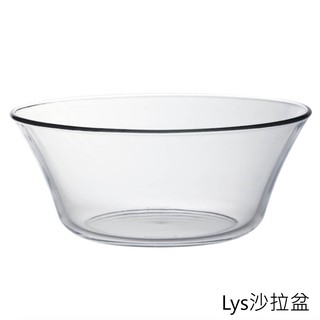 【Duralex法國】Lys強化玻璃沙拉盆（2200ml/2~6入/透明）