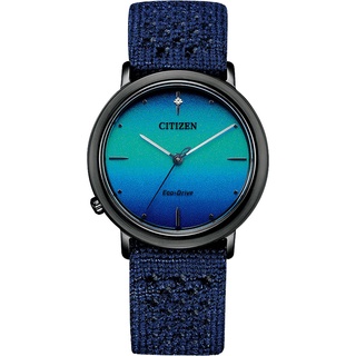 CITIZEN 星辰 L系列 廣告款 光動能女錶 EM1005-42L 多贈錶帶