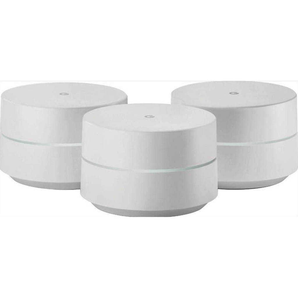 代購 美版 Google wifi AC1200 雙頻家庭 Wi-Fi系統 無線路由器 基地台 三個一組