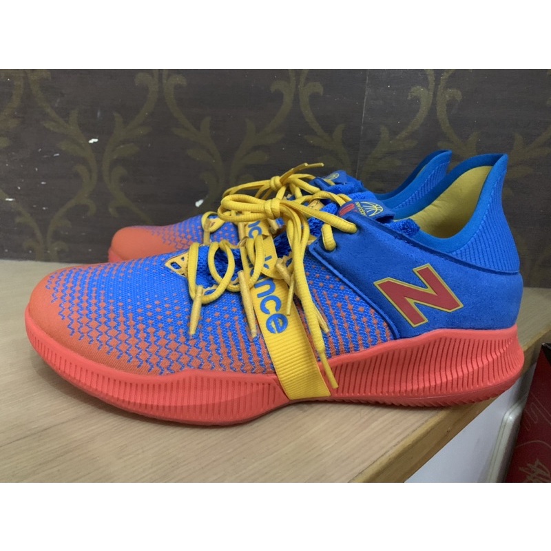 New Balance 籃球鞋 OMN1S Low Wide 男鞋 紐巴倫  藍 橘 BBOMNLOK2E