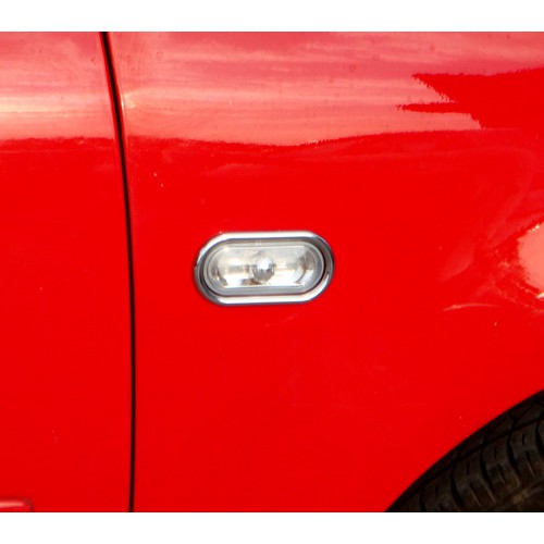 IDFR-ODE 汽車精品 VW 福斯 BORA 99-05 鍍鉻側燈框