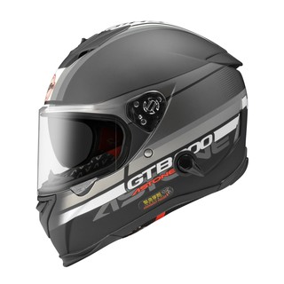 【ASTONE】GTB 800 AO10(平光黑銀) 全罩式安全帽