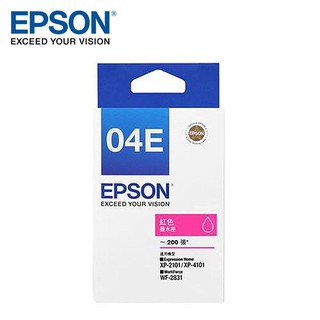 EPSON T04E350 紅色墨水匣 現貨 廠商直送