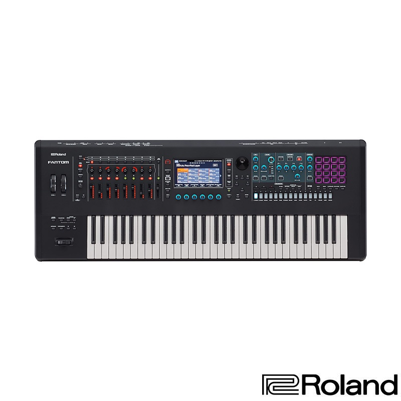 Roland FANTOM 6 頂級旗艦 Synthesizer 合成器 61鍵 可擴充音源引擎【又昇樂器.音響】