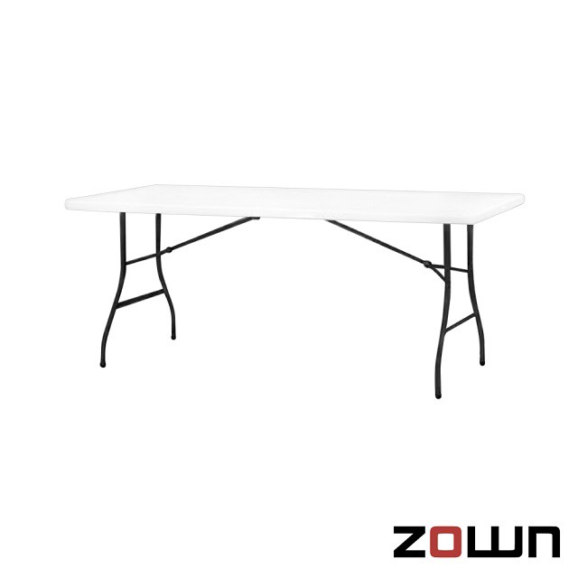 【ZOWN】Oskar150cm折疊桌 白/150x75.3cm【瘋狂賣客】(常A