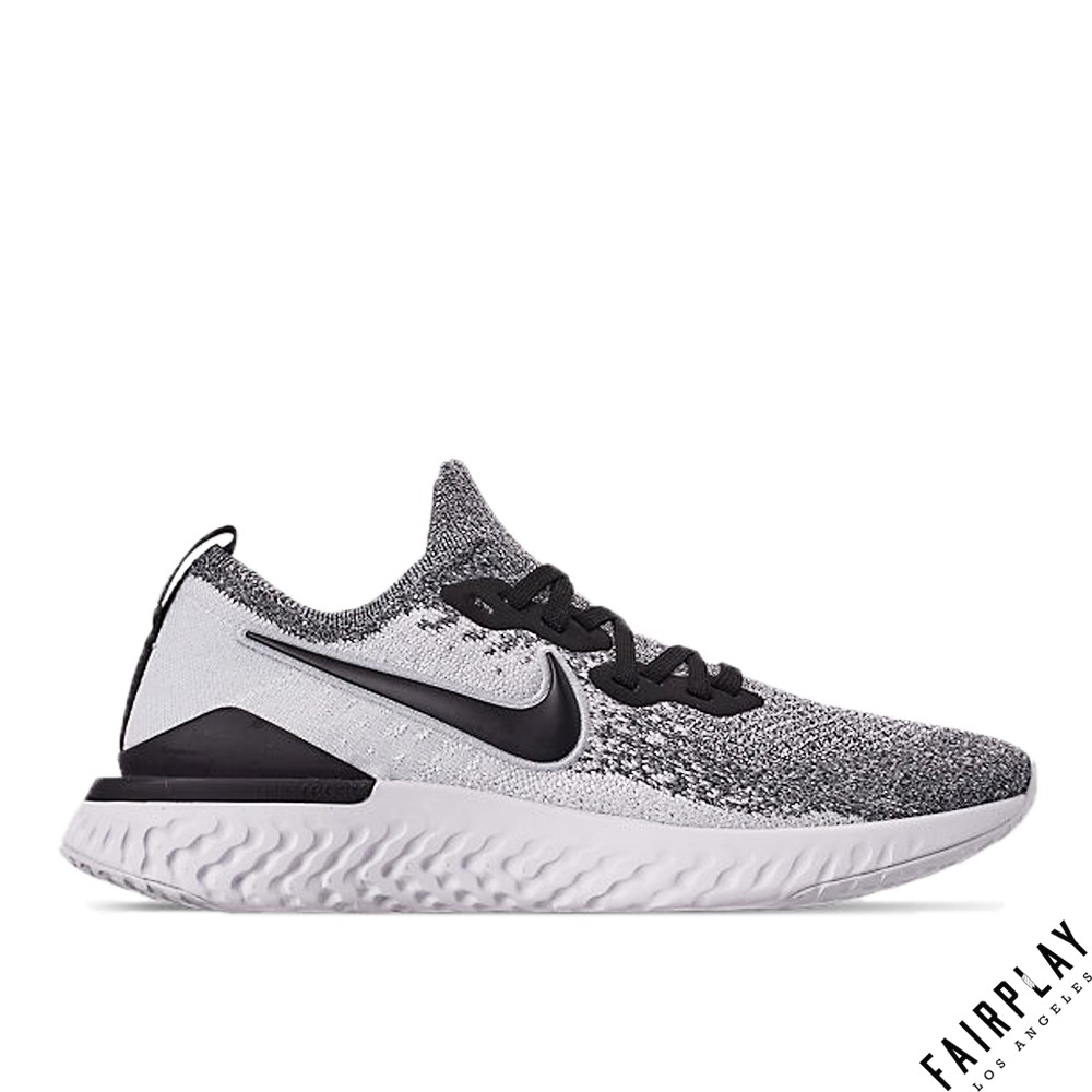 Nike Epic React Flyknit 2 黑灰 男鞋 低筒 輕量 編織 運動鞋 慢跑鞋 BQ8928-101