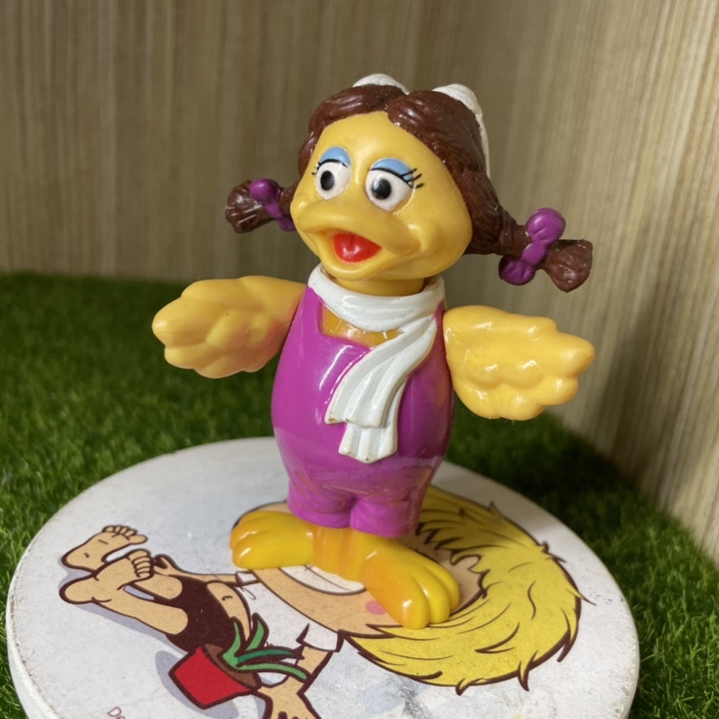 [絕版品]1993年麥當勞出品 大嘴鳥姊姊 公仔 玩具