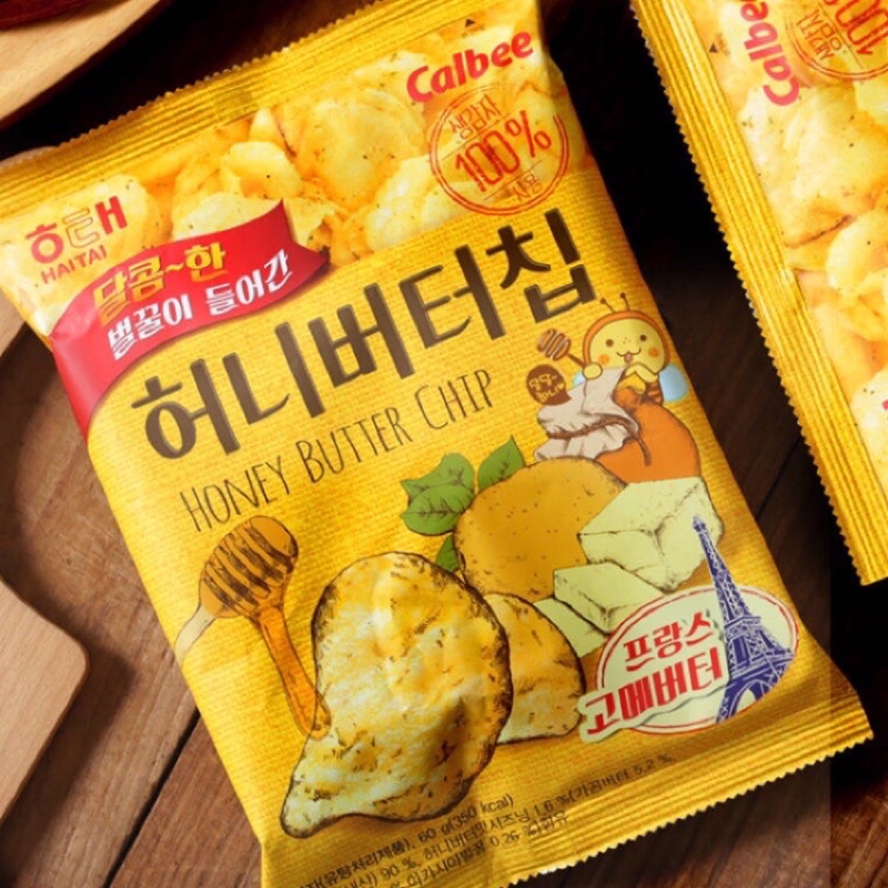 ✈️韓國 直飛✈️Haital 海太 蜂蜜奶油洋芋片 60g