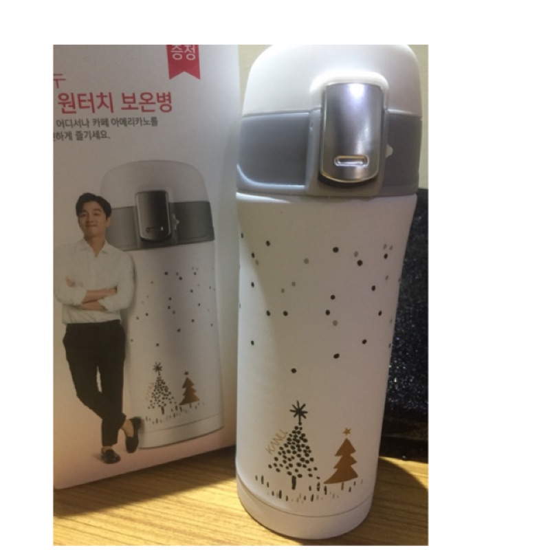 🌈現貨 韓國孔劉代言咖啡KANU 聖誕款保溫杯